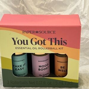 New PAPER SOURCE YOU GOT THIS Essential Oil Rollerball Kit - Set of 3